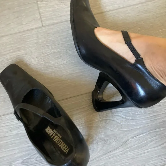 verdecchia & mainqua shows vintage heels 60s inspired Italy very comfortable - Picture 10 of 13